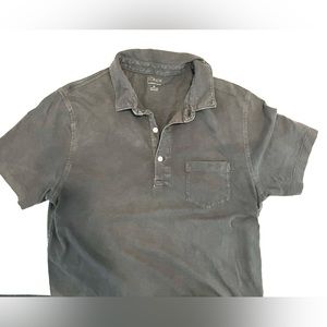 J.Crew Medium Untucked Style Polo in Distressed Cotton